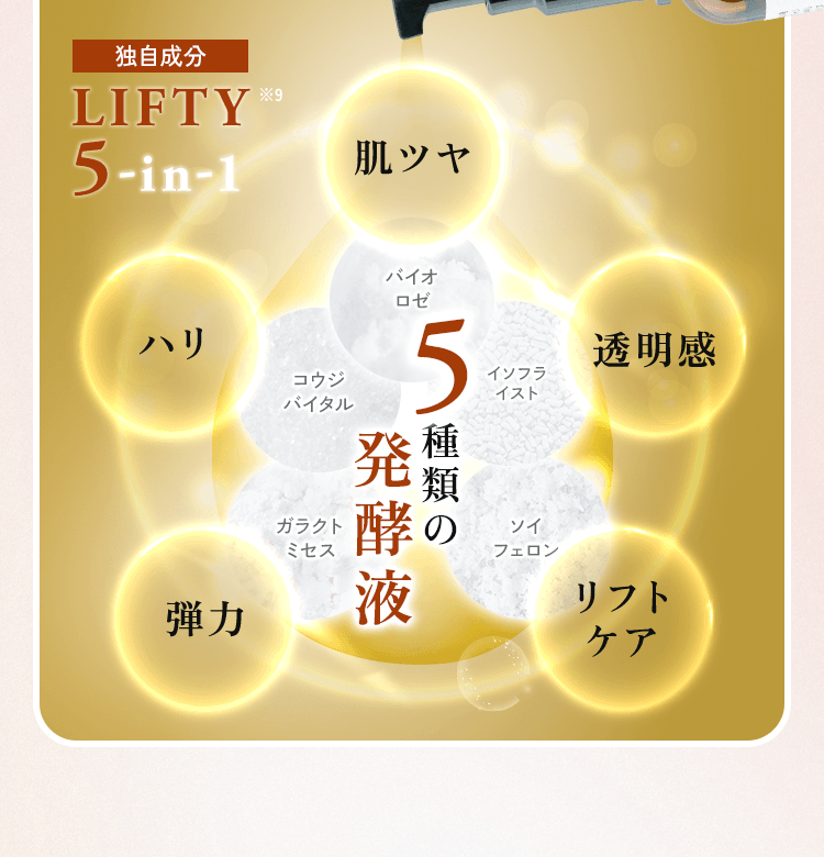 5種類の発酵液