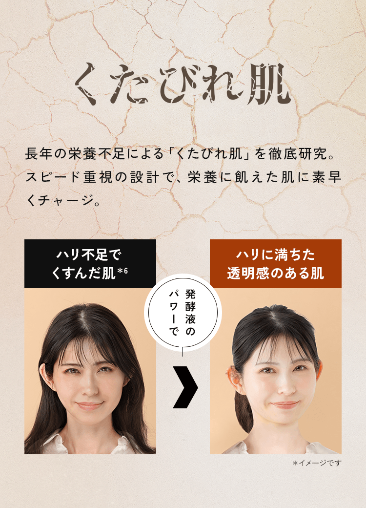 くたびれ肌